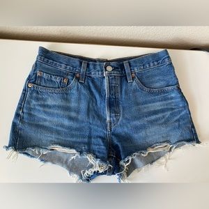 Levi’s denim shorts